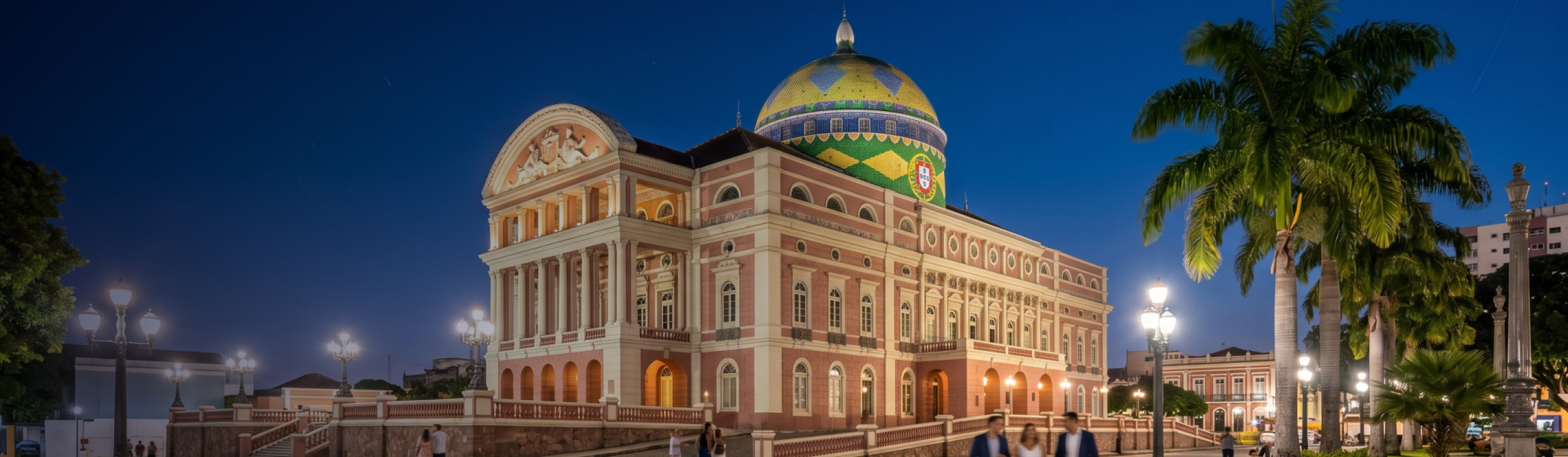A photo of Manaus.
